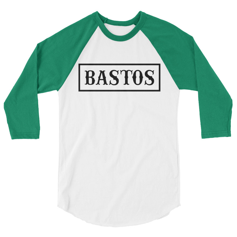 3/4 sleeve raglan shirt